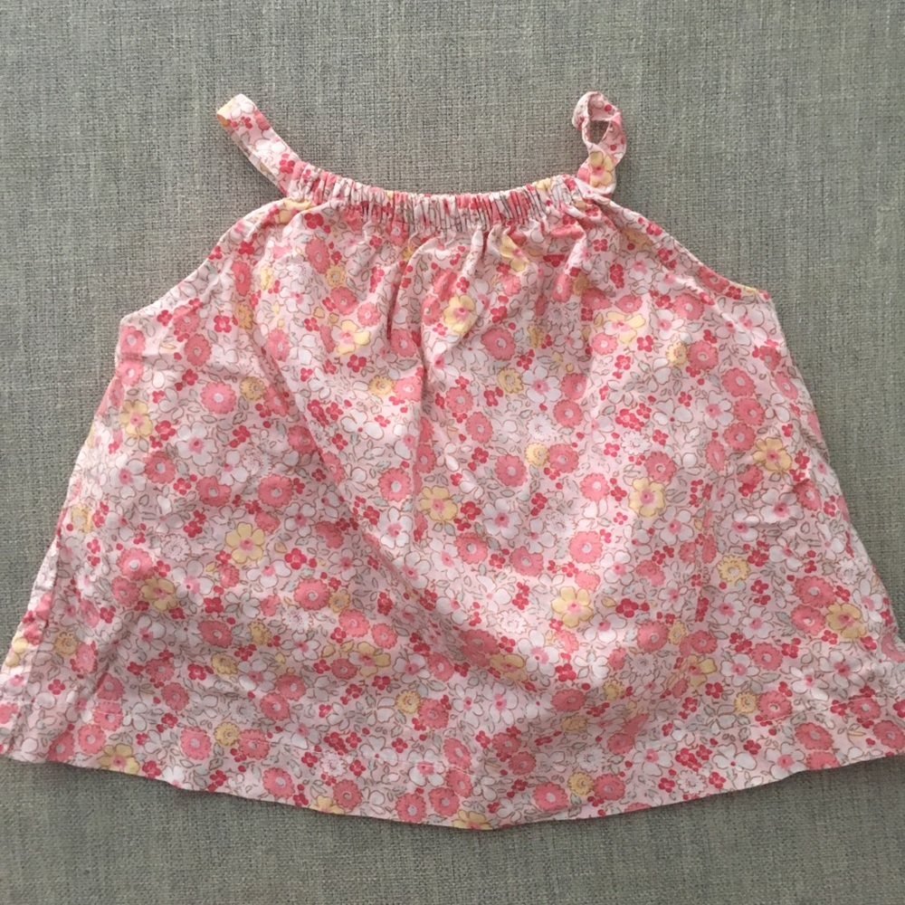Pink floral top